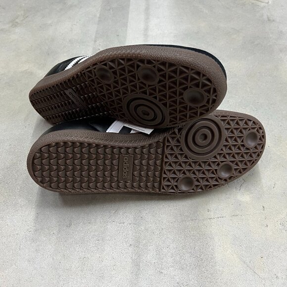 Adidas Samba OG Men's Size 4.5 Black White Gum B75807 - New Damaged Box - Picture 6 of 8